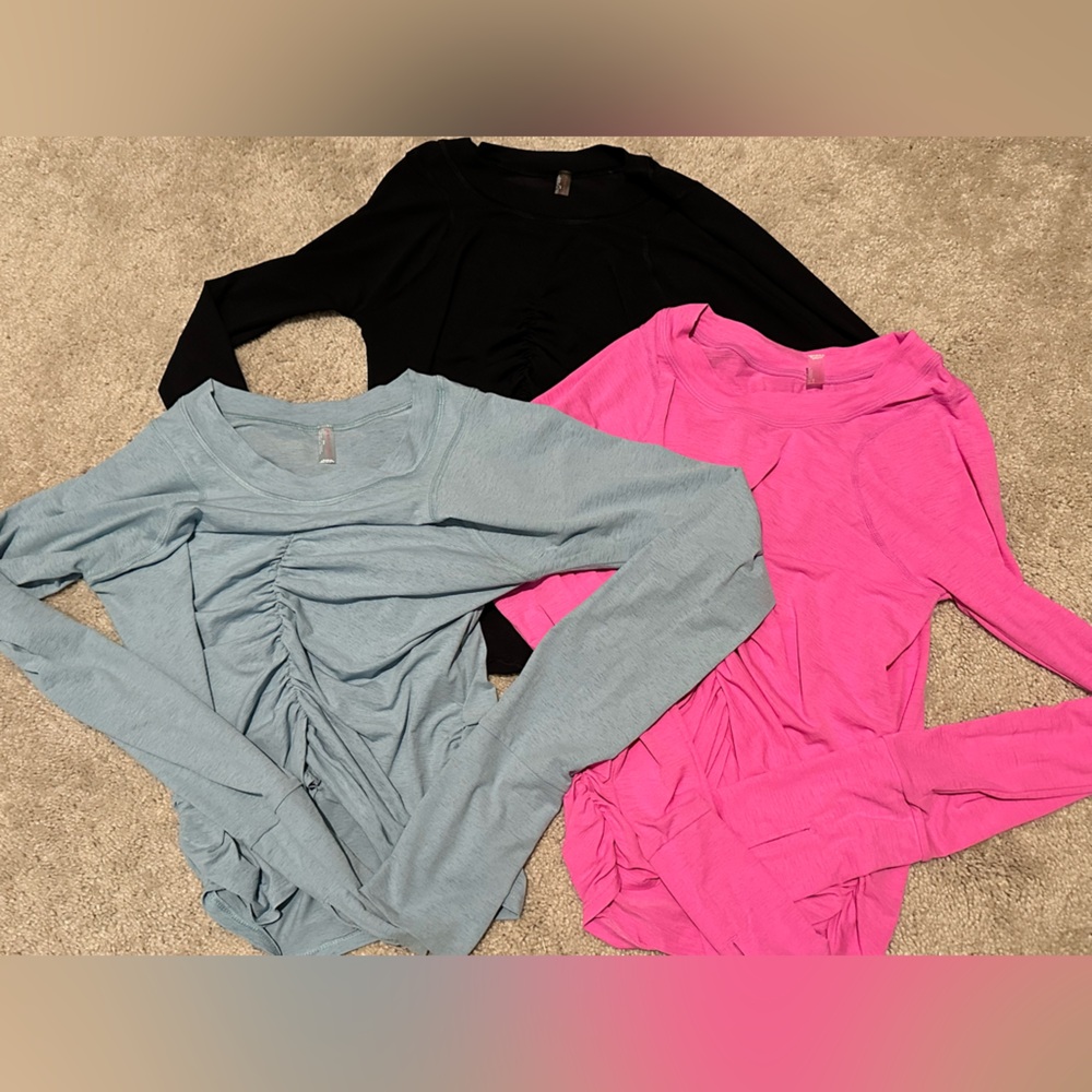FP Movement Tempo Ruched Long Sleeve Tops (3)